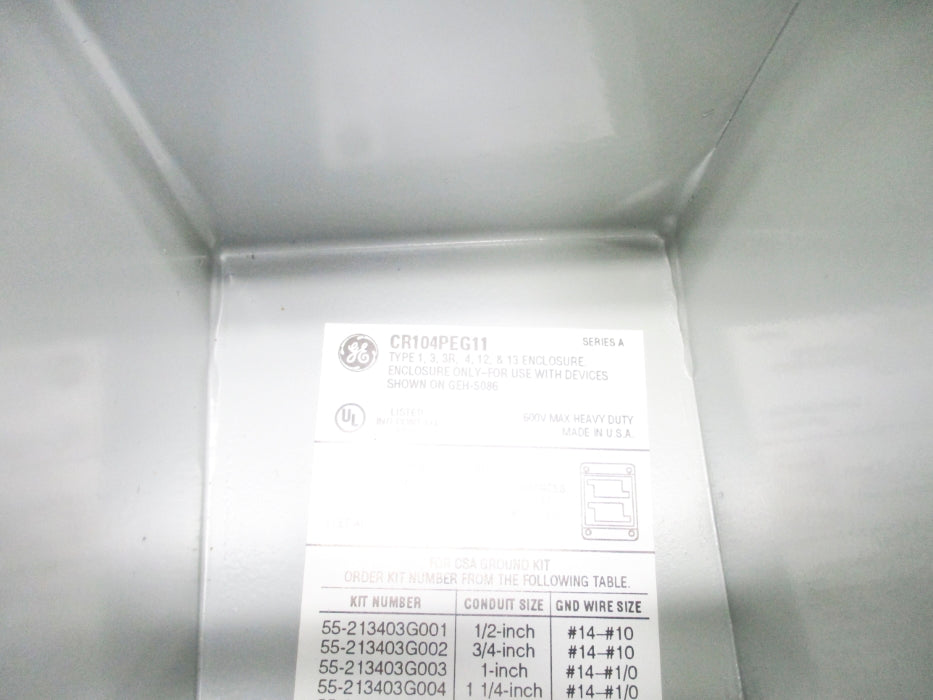 GENERAL ELECTRIC CR104PEG11 SER. A NSMP