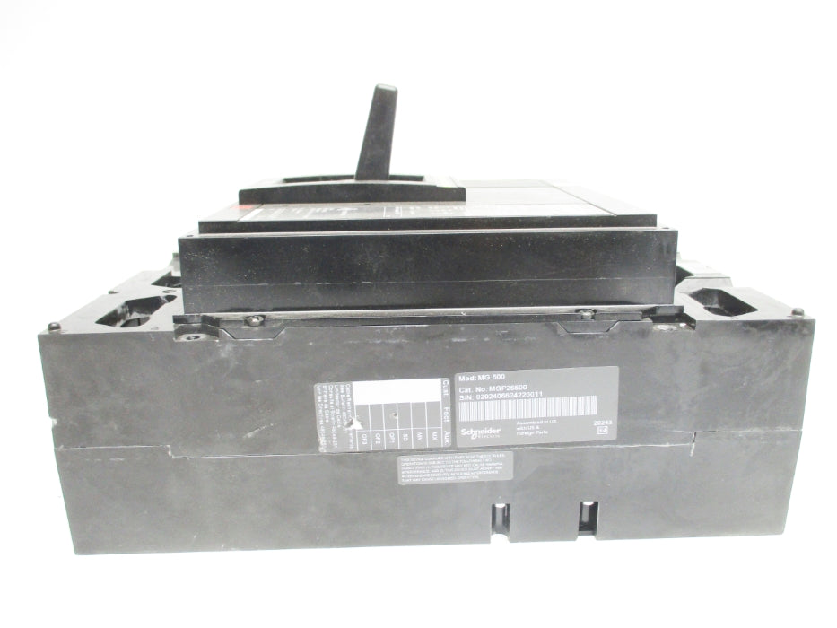 SQUARE D MGP26600 600A 600V NUPI