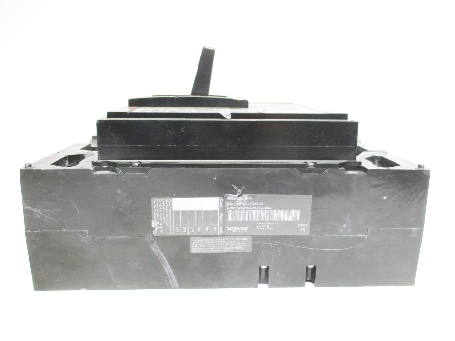 SQUARE D MGF26800 800A 600V (AS PICTURED) NUPI
