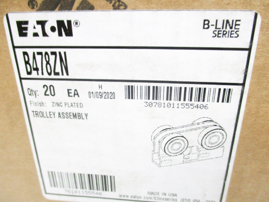 EATON B478ZN (PKG OF 20) NSMP