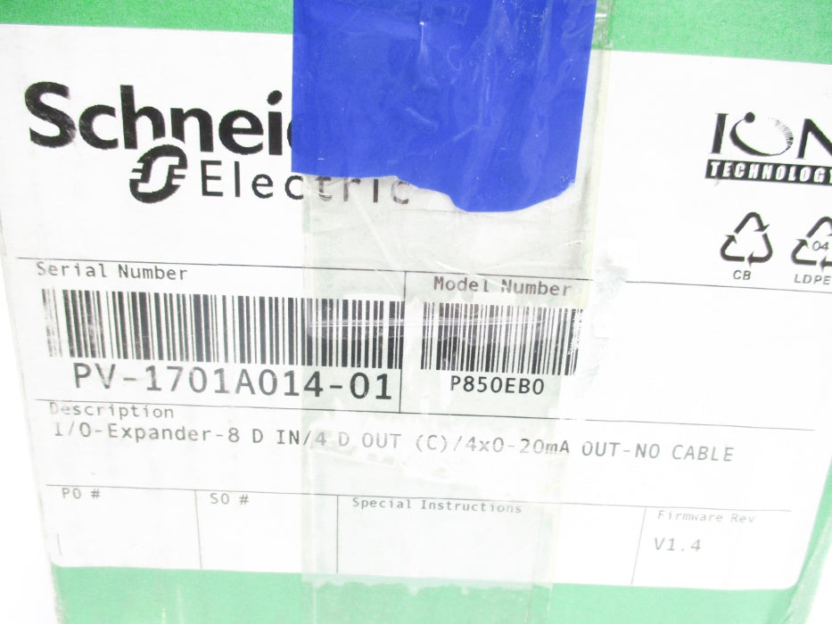 SCHNEIDER ELECTRIC P850EB0 NSMP