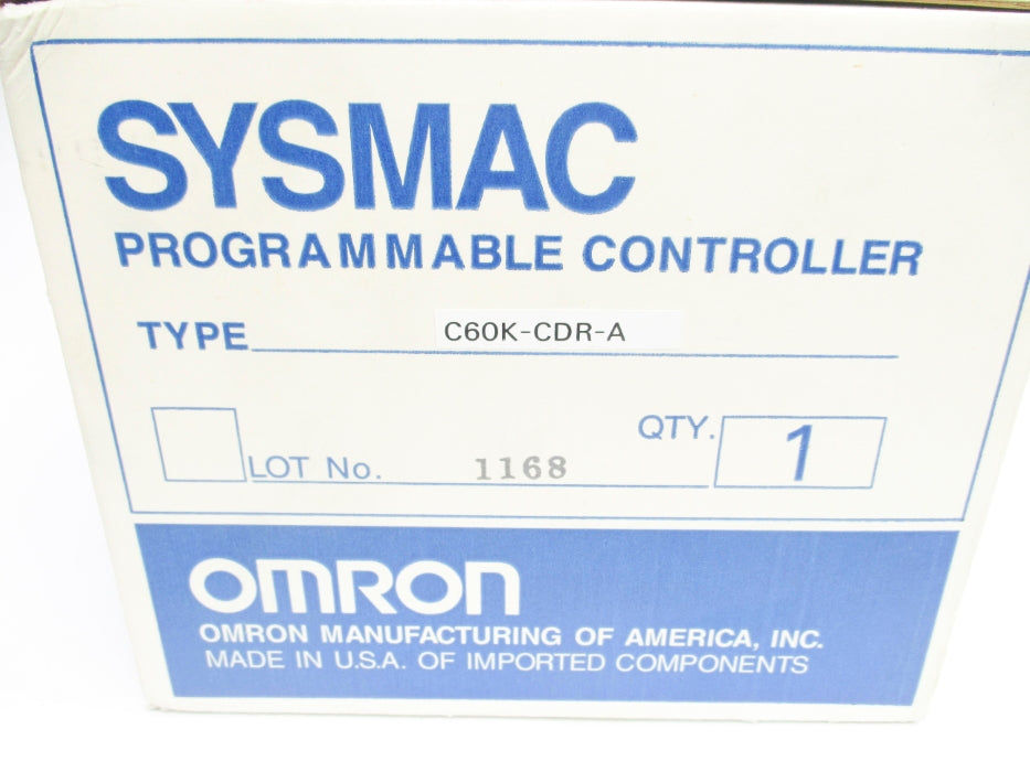 OMRON C60K-CDR-A 100-240VAC 2A NSMP
