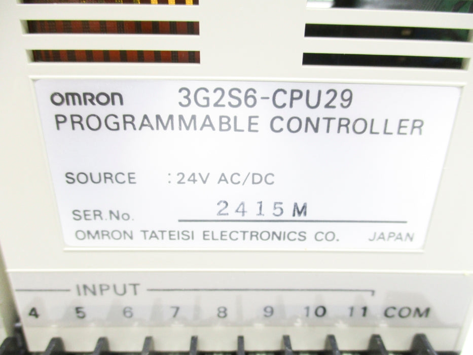 OMRON 3GS6-CPU29 NSMP