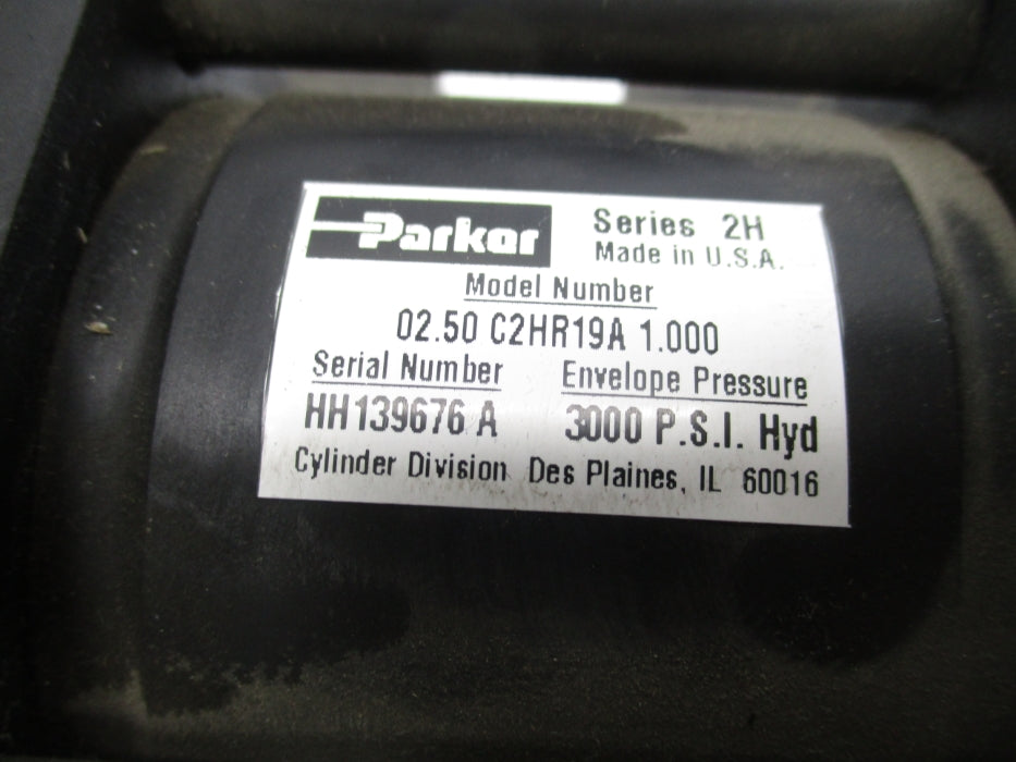 PARKER 02.50C2HR19A1.000 3000PSI UNMP