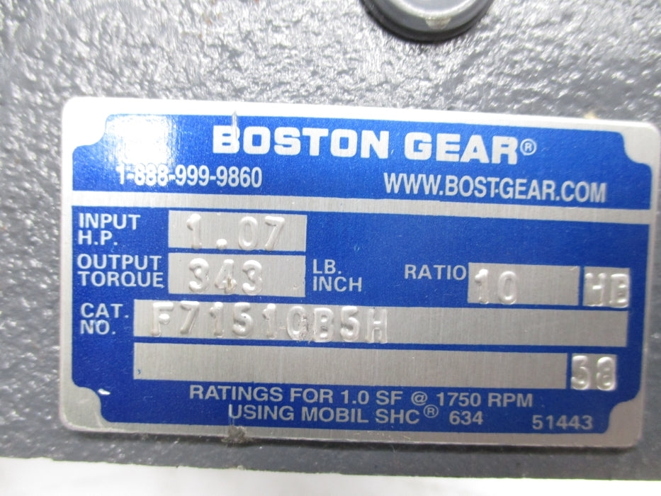 BOSTON GEAR F71510B5H NSNP