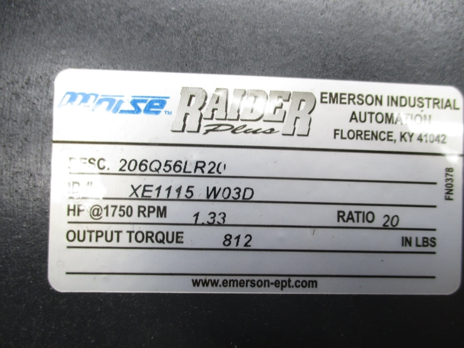 MORSE 206Q56LR20 NSNP