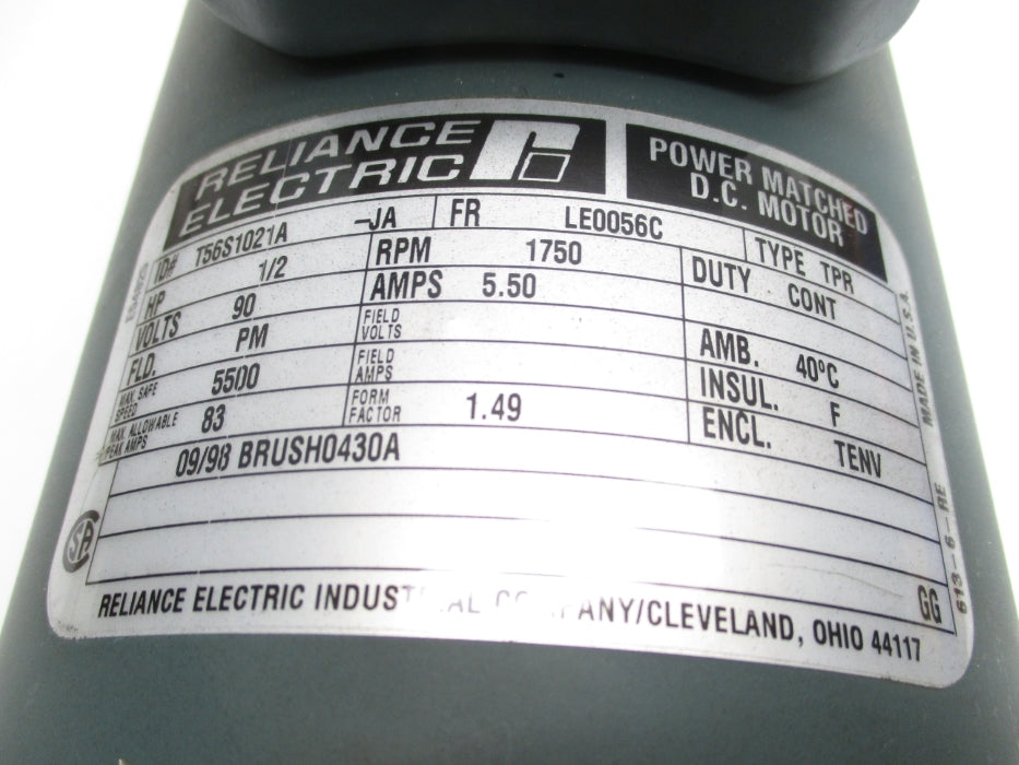RELIANCE ELECTRIC T56S1021A-JA UNMP
