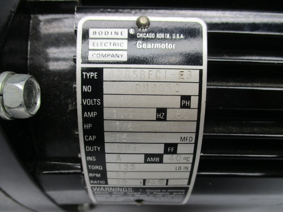 BODINE 42R5BFCI-E3 NSNP