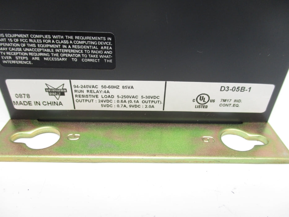 AUTOMATION DIRECT D3-05B-1 NSMP