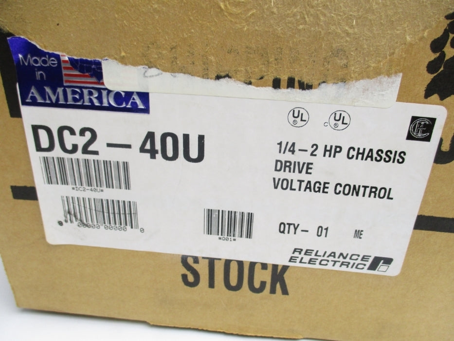 RELIANCE ELECTRIC DC2-40U 10A NSMP
