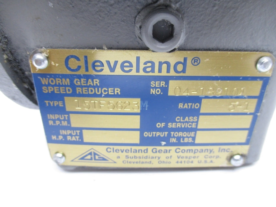 CLEVELAND GEAR 15TF5623M NSMP