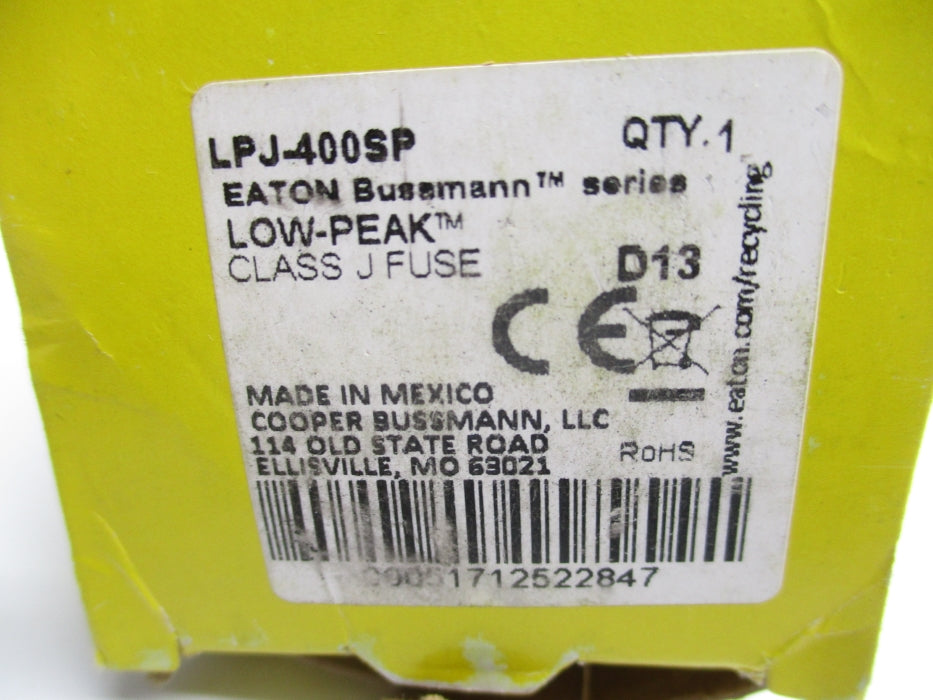 BUSSMAN LPJ-400SP NSMP