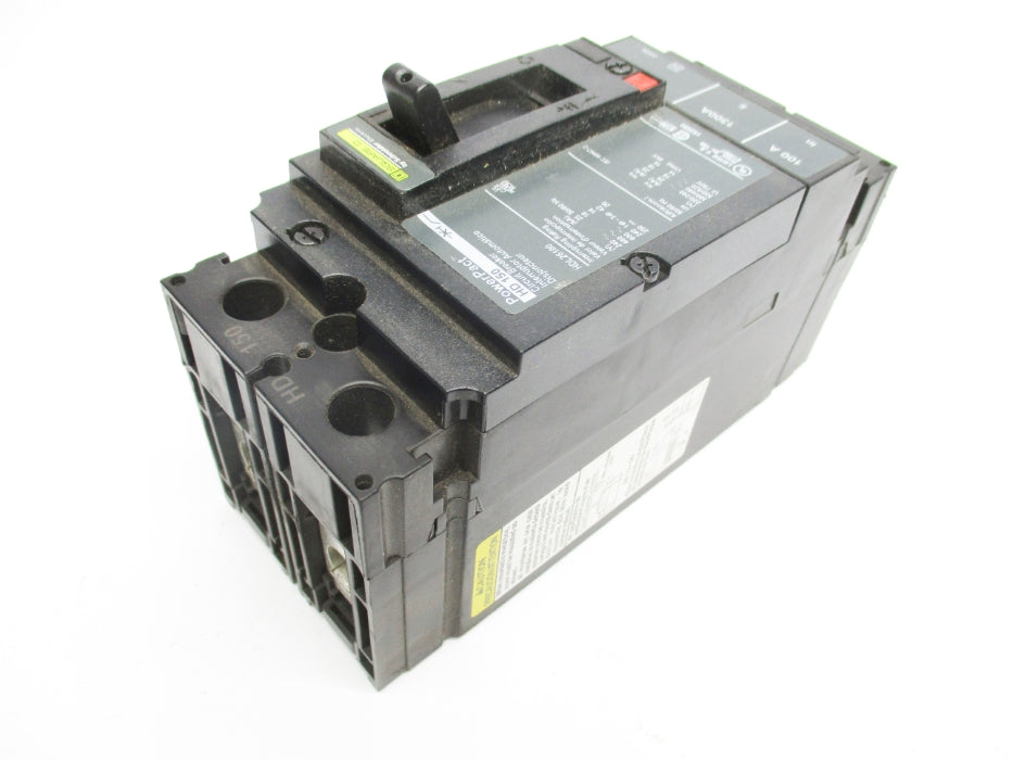 SQUARE D HDL26100 600V 100A NUPI