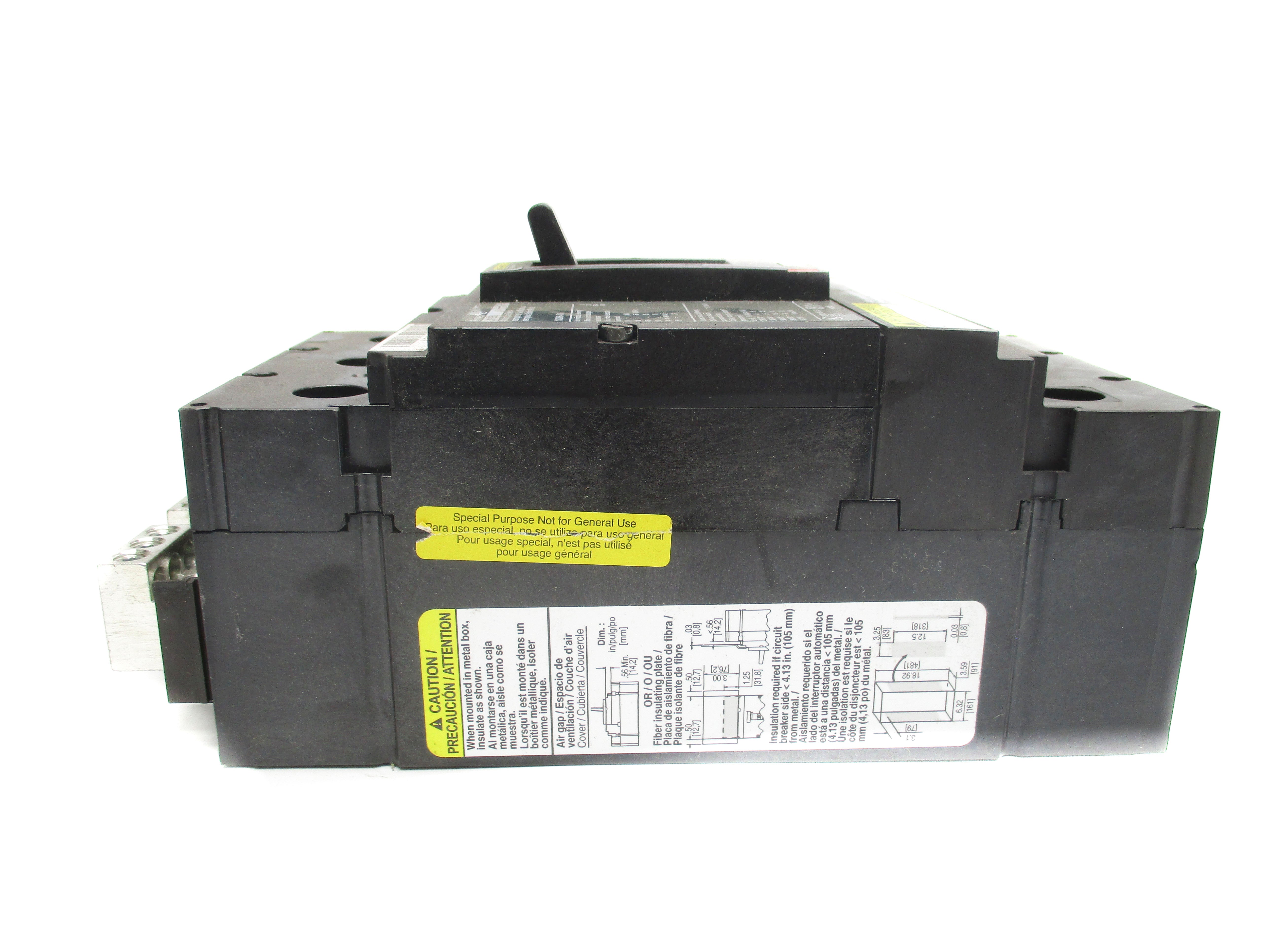 SQUARE D X13420661-010 600V 250A NSNP