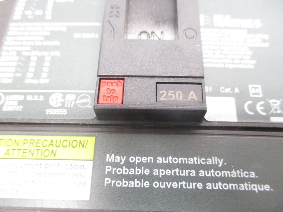 SQUARE D X13420661-010 600V 250A NSNP