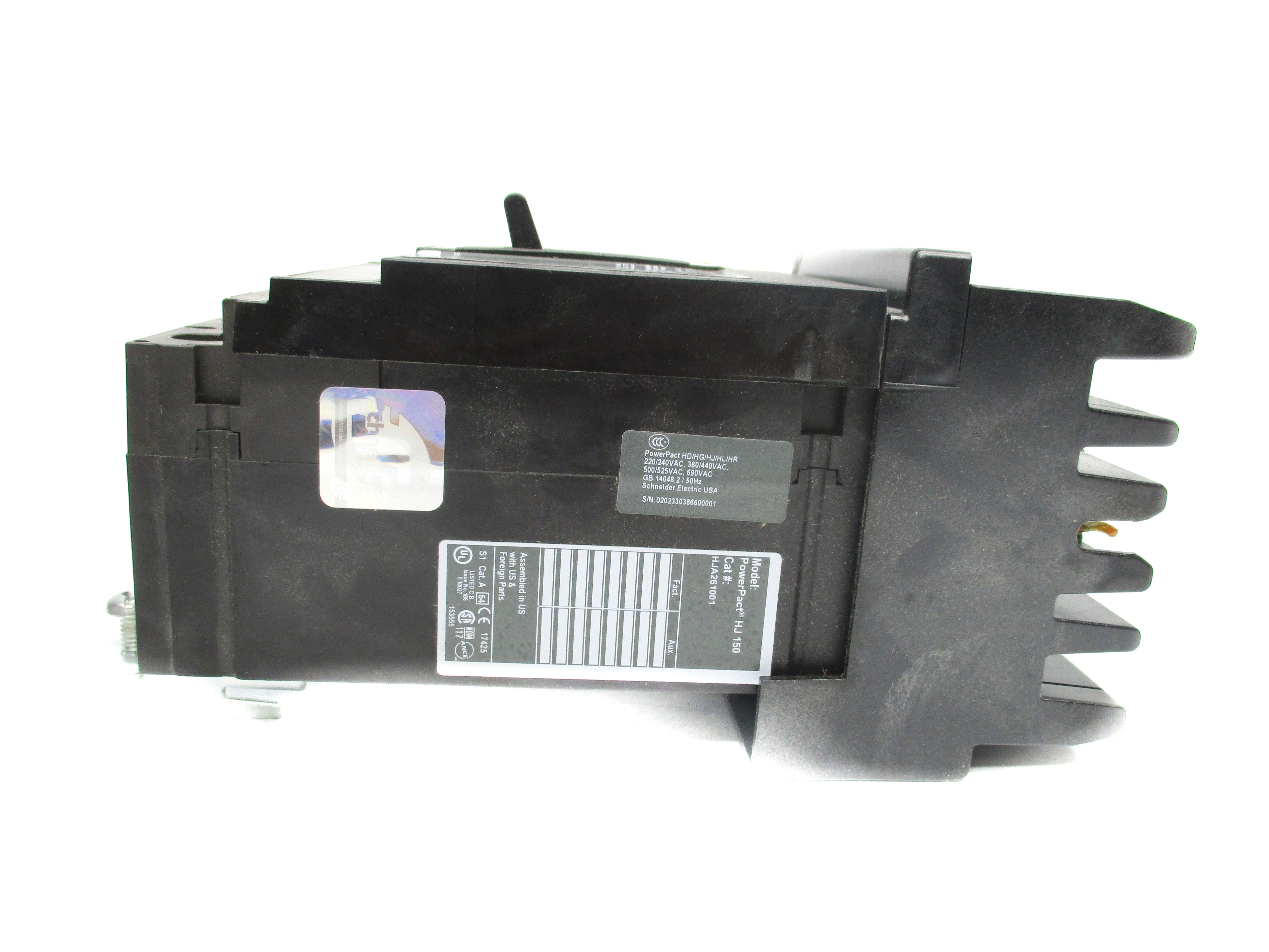 SQUARE D HJA261001 100A 600V NSNP