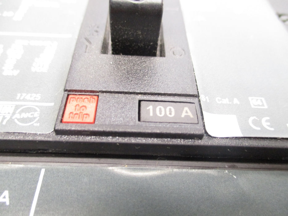 SQUARE D HJA261001 100A 600V NSNP