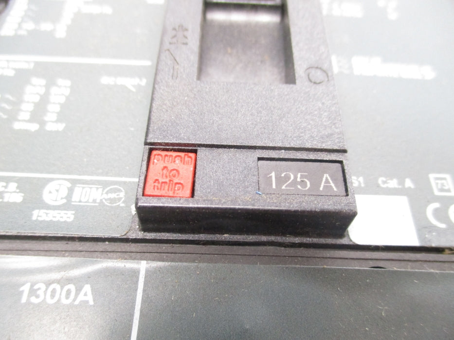 SQUARE D HJL36125 125A 600V NSNP
