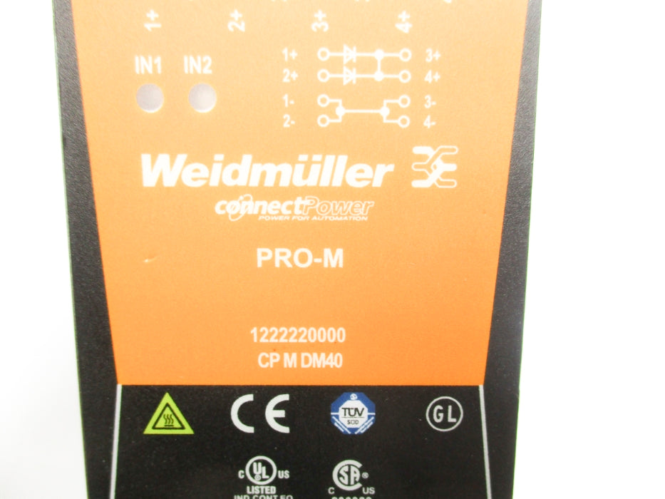 WEIDMULLER 1222220000 CPM DM40 UNMP