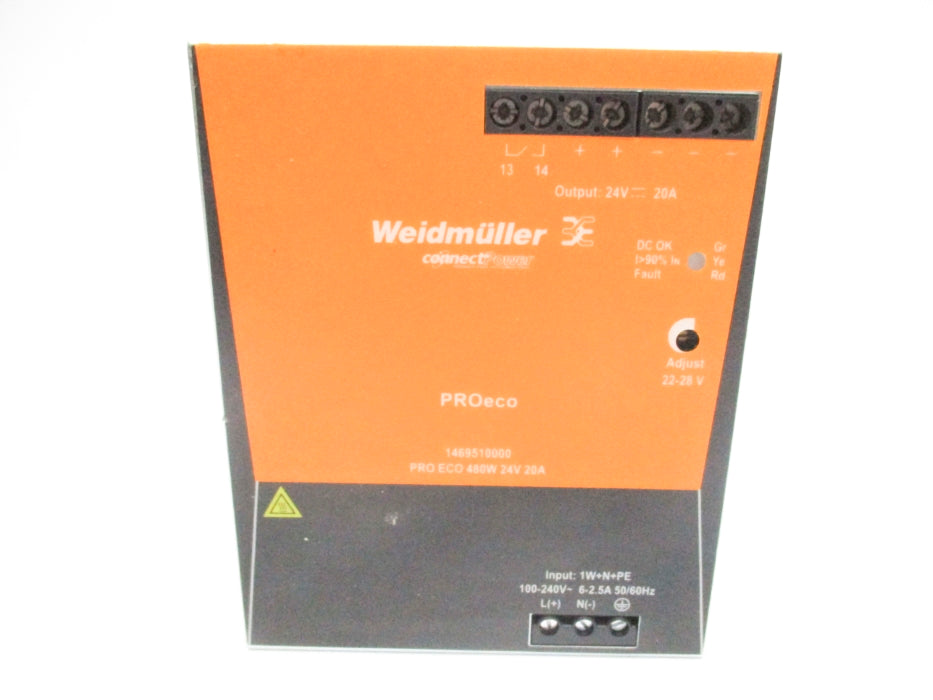 WEIDMULLER 1469510000 PROECO480W24V20A NSNP