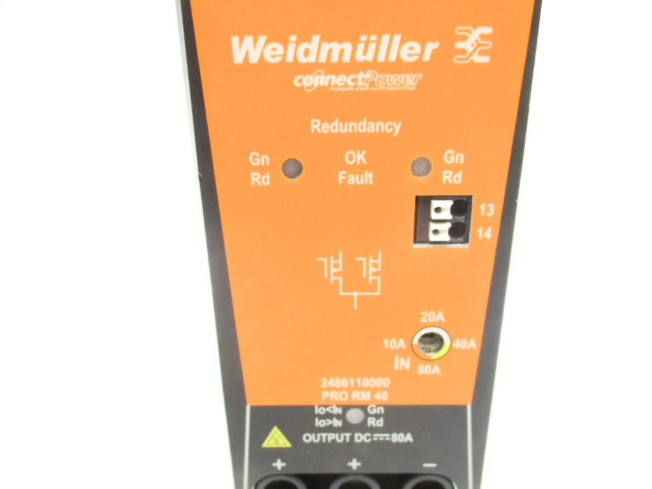 WEIDMULLER 2486110000 PRORM40 UNMP