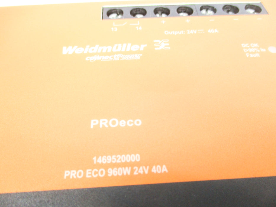 WEIDMULLER 1469520000 PROECO960W24V40A NSNP