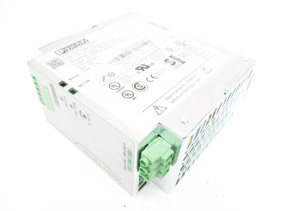 PHOENIX CONTACT QUINT-PS/1AC/12DC/15 2866718 100-240V 2.4-1.0A UNMP