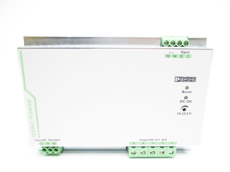 PHOENIX CONTACT QUINT-PS/1AC/24DC/40 100-240V 11.9-5.0A UNMP