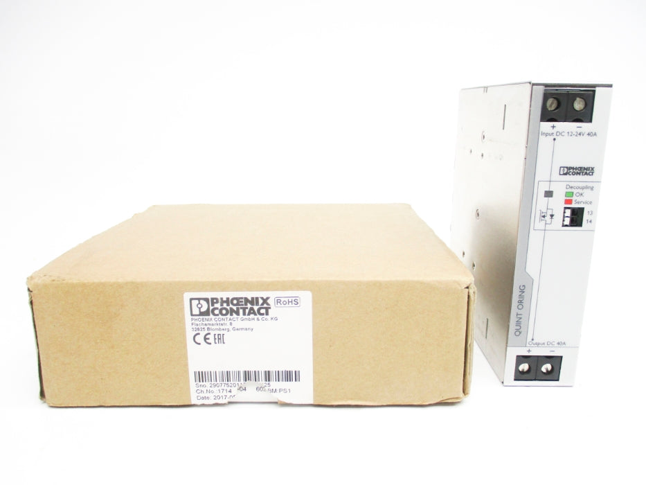 PHOENIX CONTACT QUINT4-S-ORING/12-24DC/1X40 NSMP