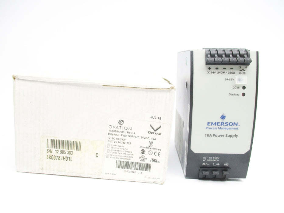 OVATION EMERSON 1X00781H01L NSMP
