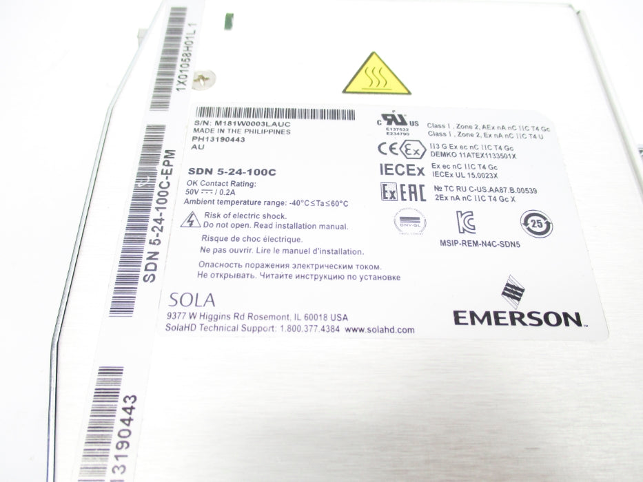 EMERSON SDN5-24-100C-EPM NSMP