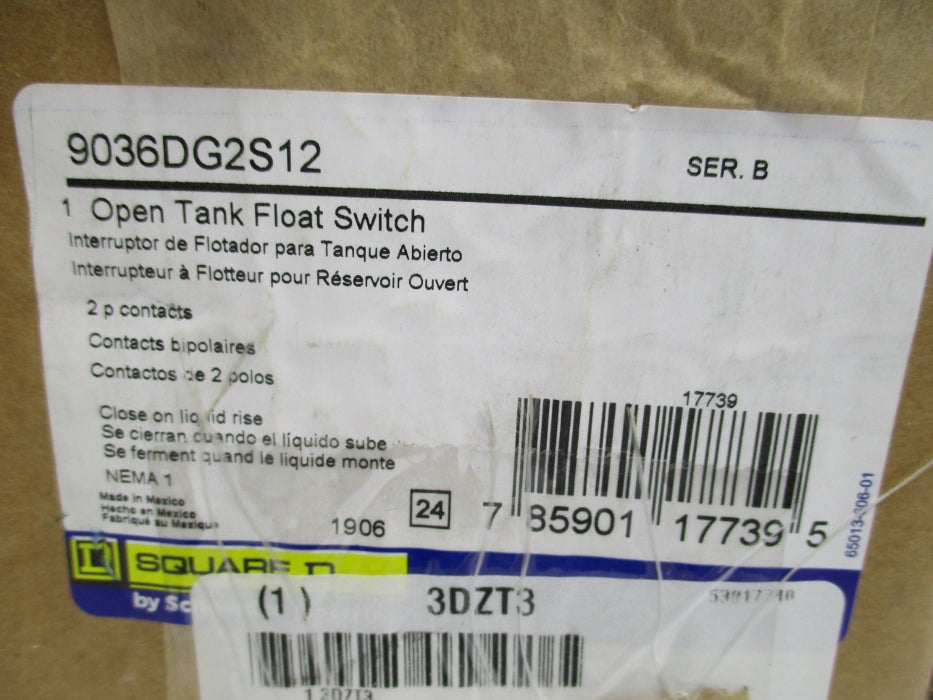 SQUARE D 9036DG2S12 SER. B NSMP