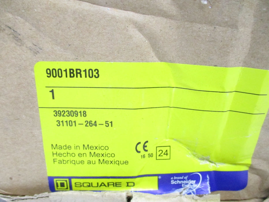 SQUARE D 9001BR103 SER. B 600VAC/DC NSMP
