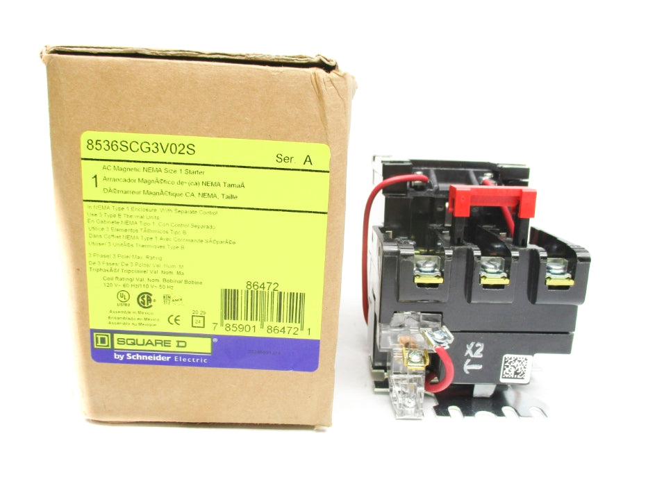 SQUARE D 8536SCG3V02S SER. A (AS PICTURED) NSMP