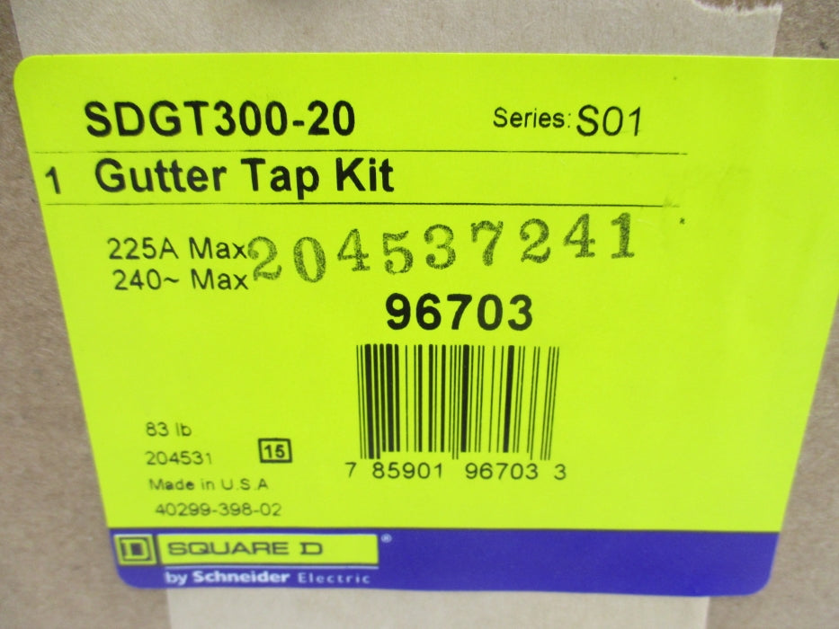 SQUARE D SDGT300-20 SER. S01 NSMP