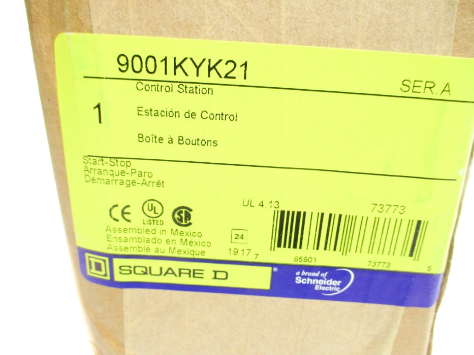 SQUARE D 9001KYK21 SER. A NSMP