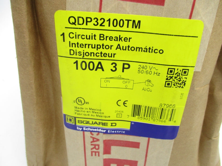 SQUARE D QDP32100TM 240V 100A NSFS