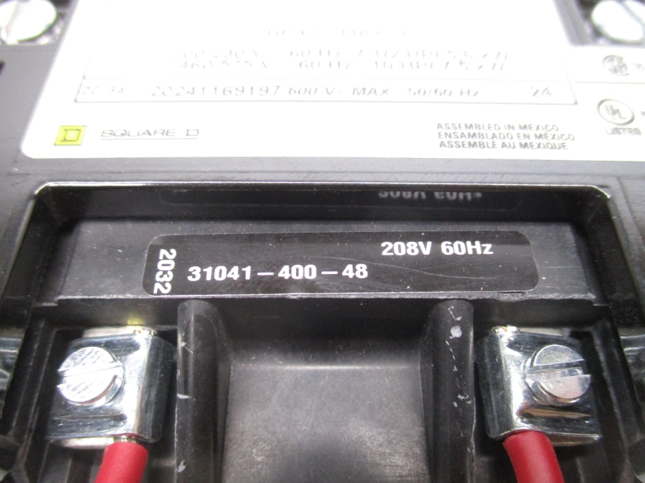 SQUARE D 8502SCO2V08 SER. A 208V NSMP