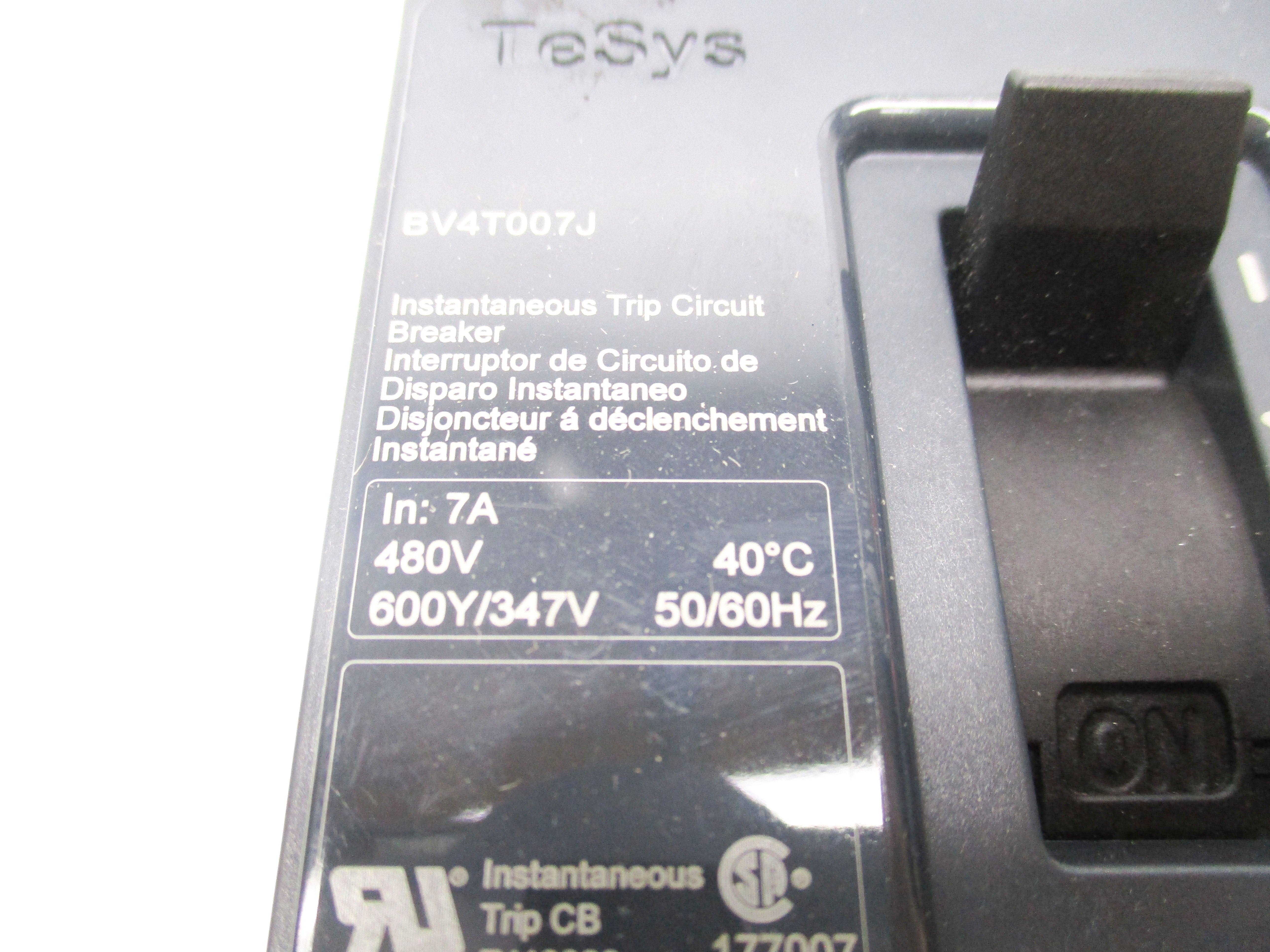 SCHNEIDER ELECTRIC BV4T007J 480V NSMP