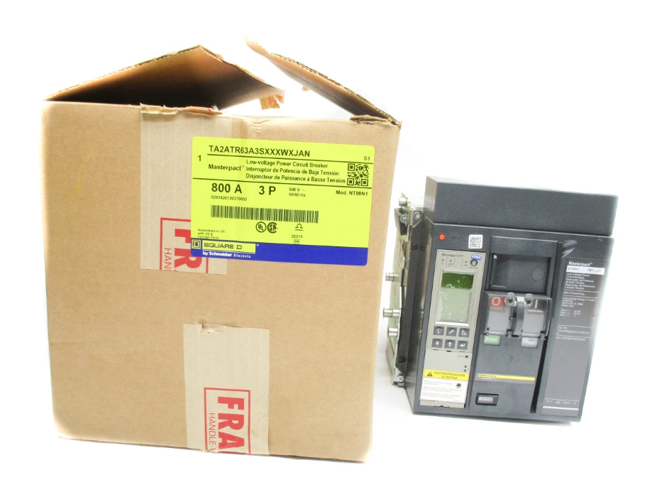 SQUARE D TA2ATR63A3SXXXWXJAN 800A 508V NSMP