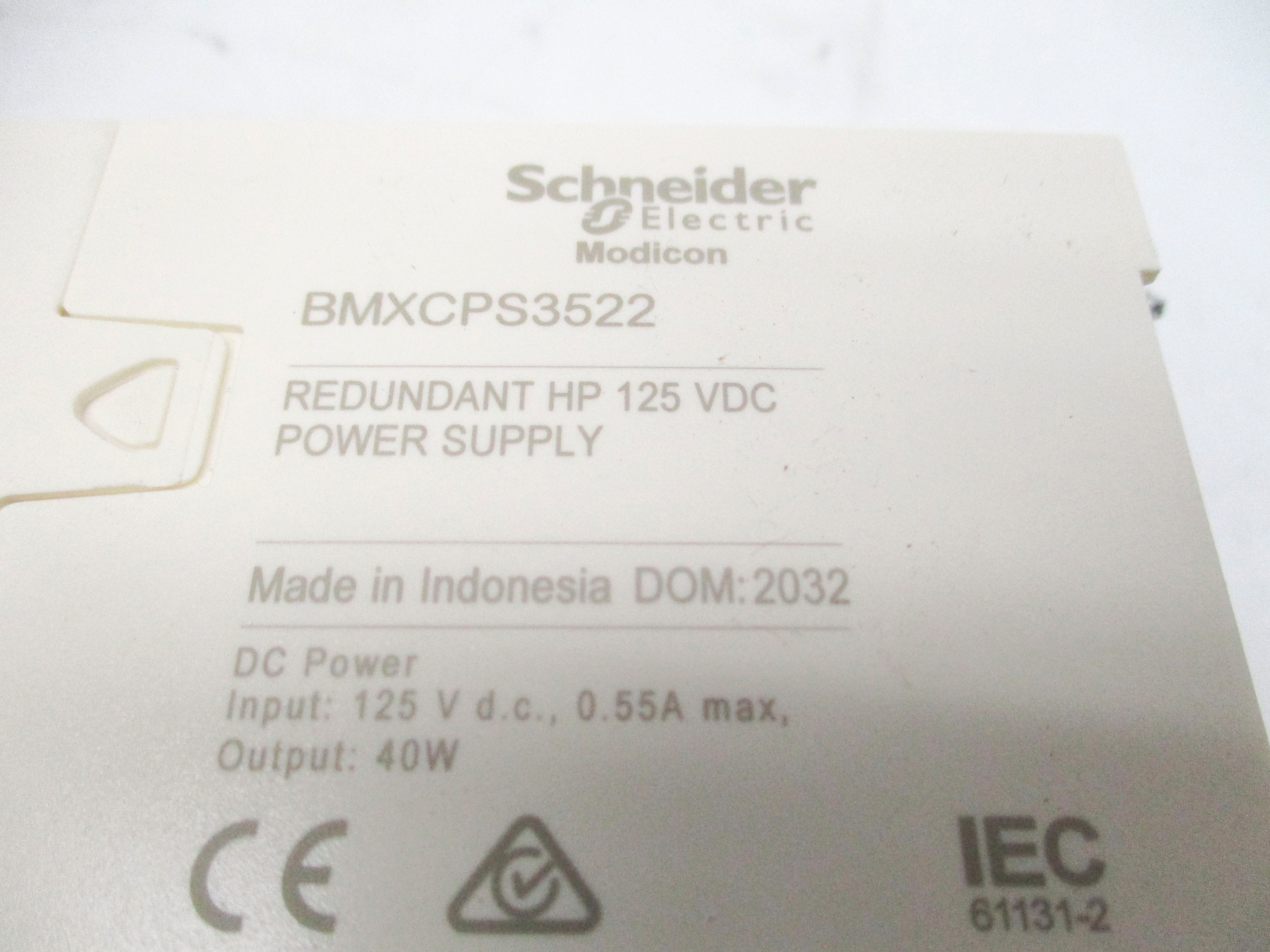 SCHNEIDER ELECTRIC BMXCPS3522 NSMP