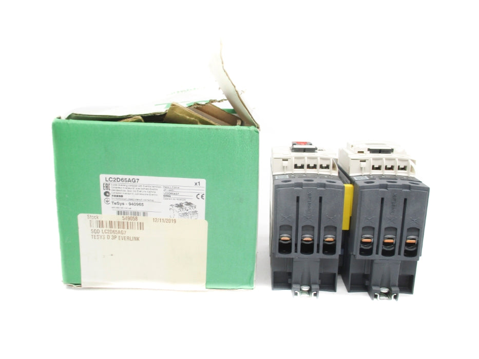 SCHNEIDER ELECTRIC LC2D65AG7 120V NSMP