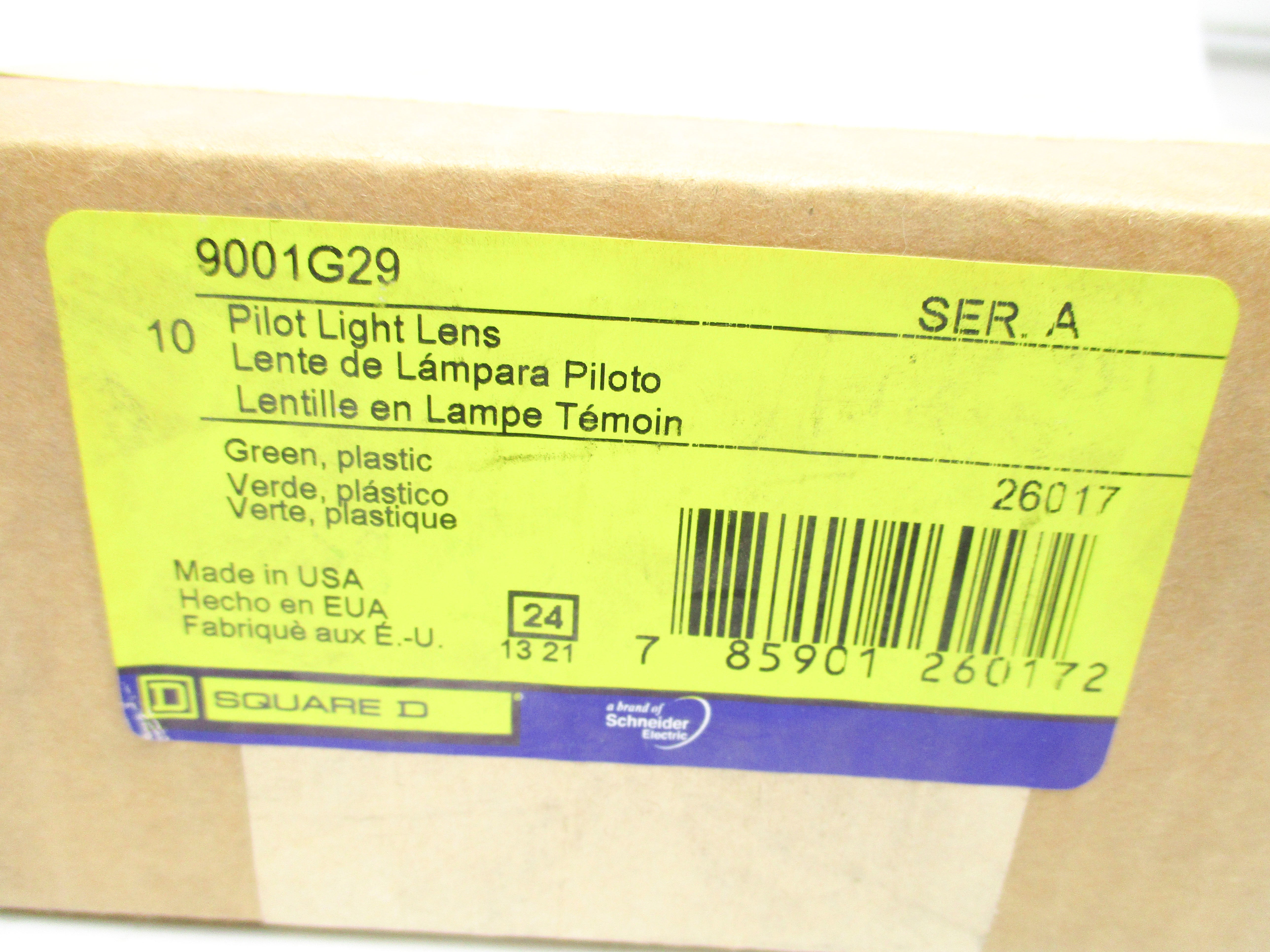 SQUARE D 9001G29 SER. A (PKG OF 10) NSFS