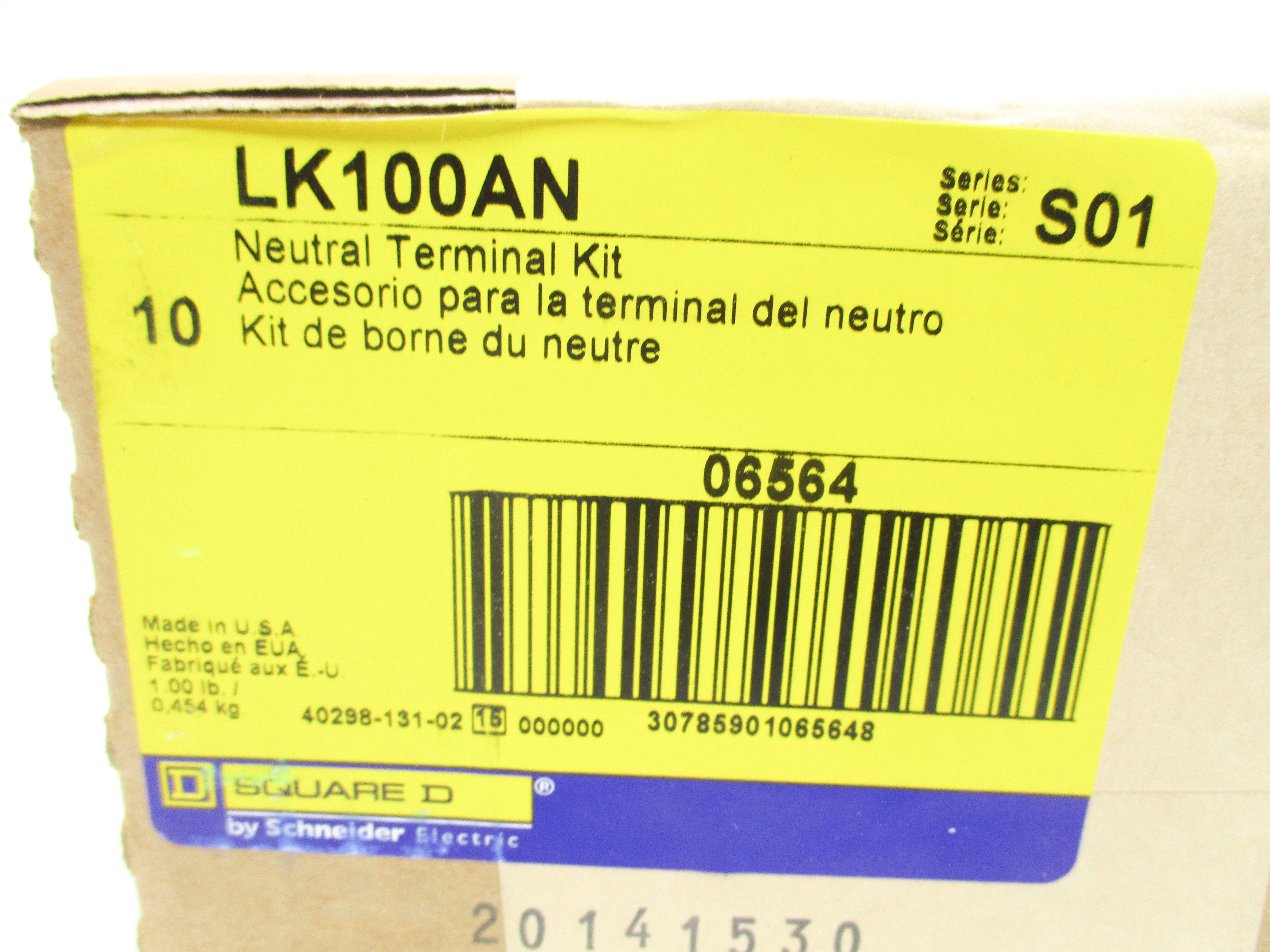 SQUARE D LK100AN SER. S01 (PKG OF 10) NSFS