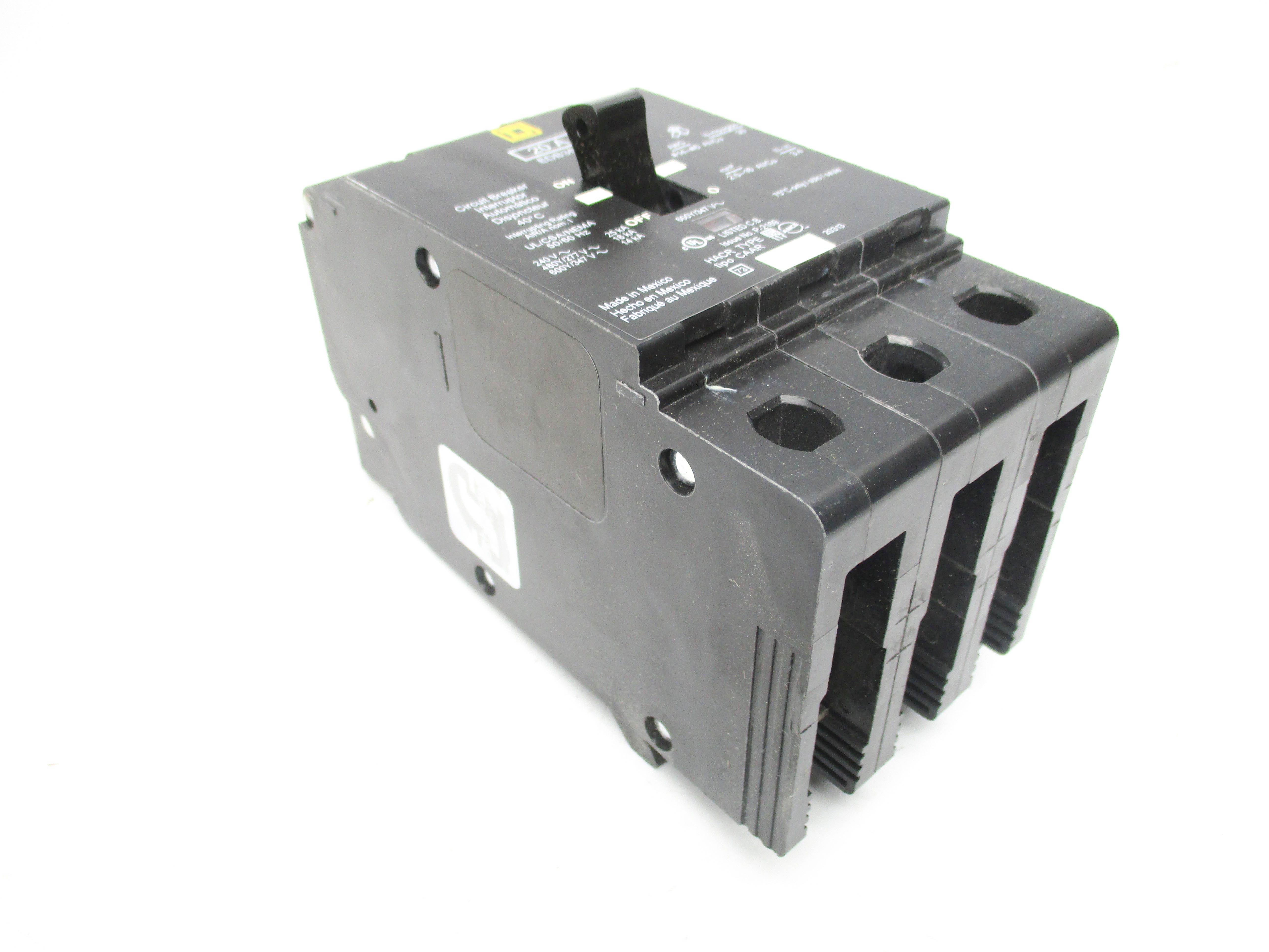 SQUARE D EDB36020 347V 20A NSMP