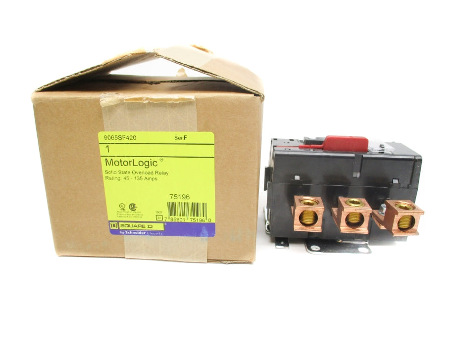 SQUARE D 9065SF420 SER. F 45-135A NSMP