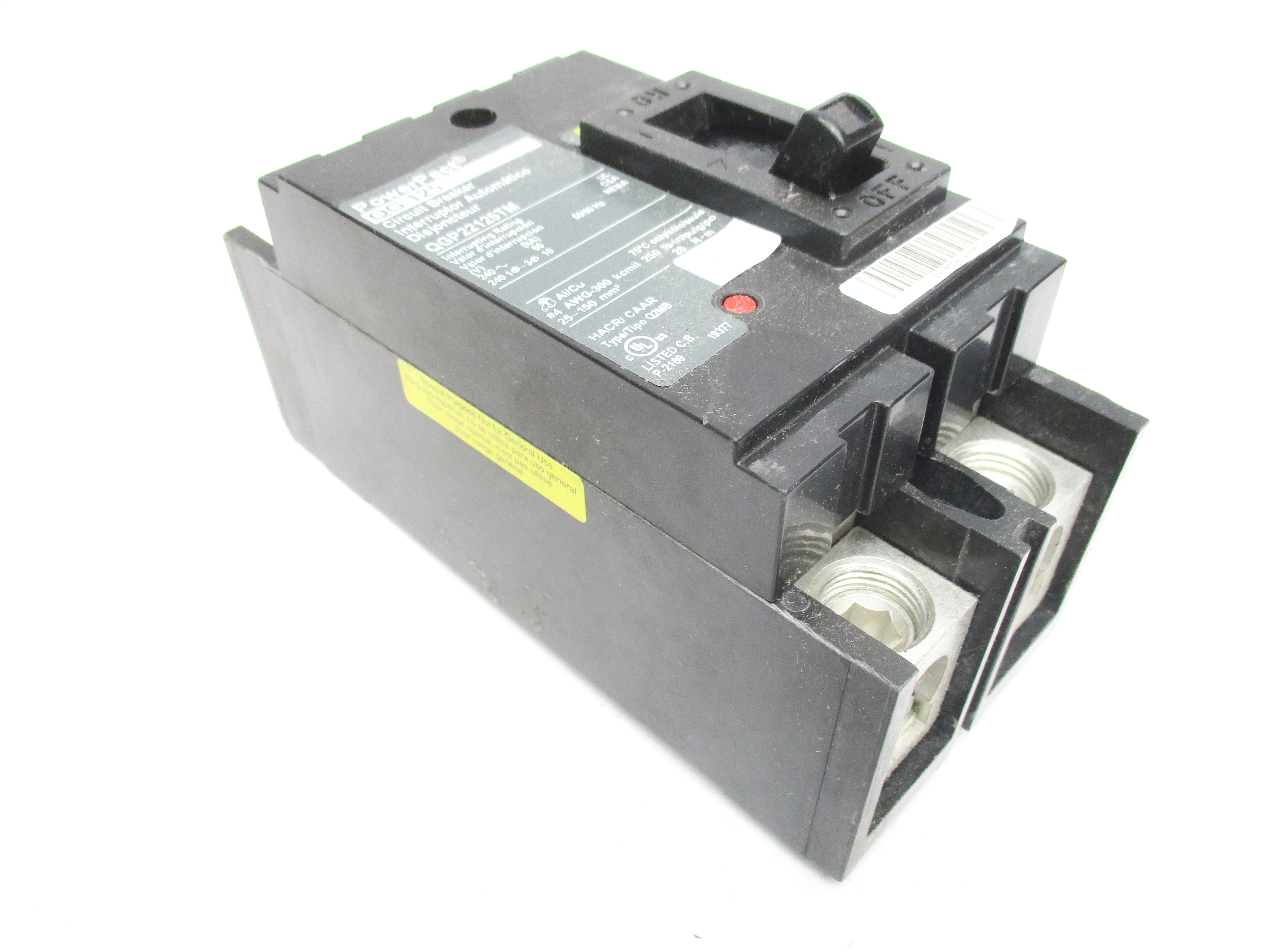 SQUARE D QGP22125TM 125A 240V NSMP