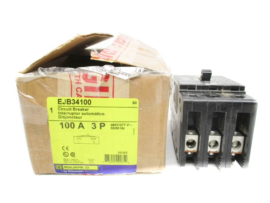 SQUARE D EJB34100 277V 100A NSMP