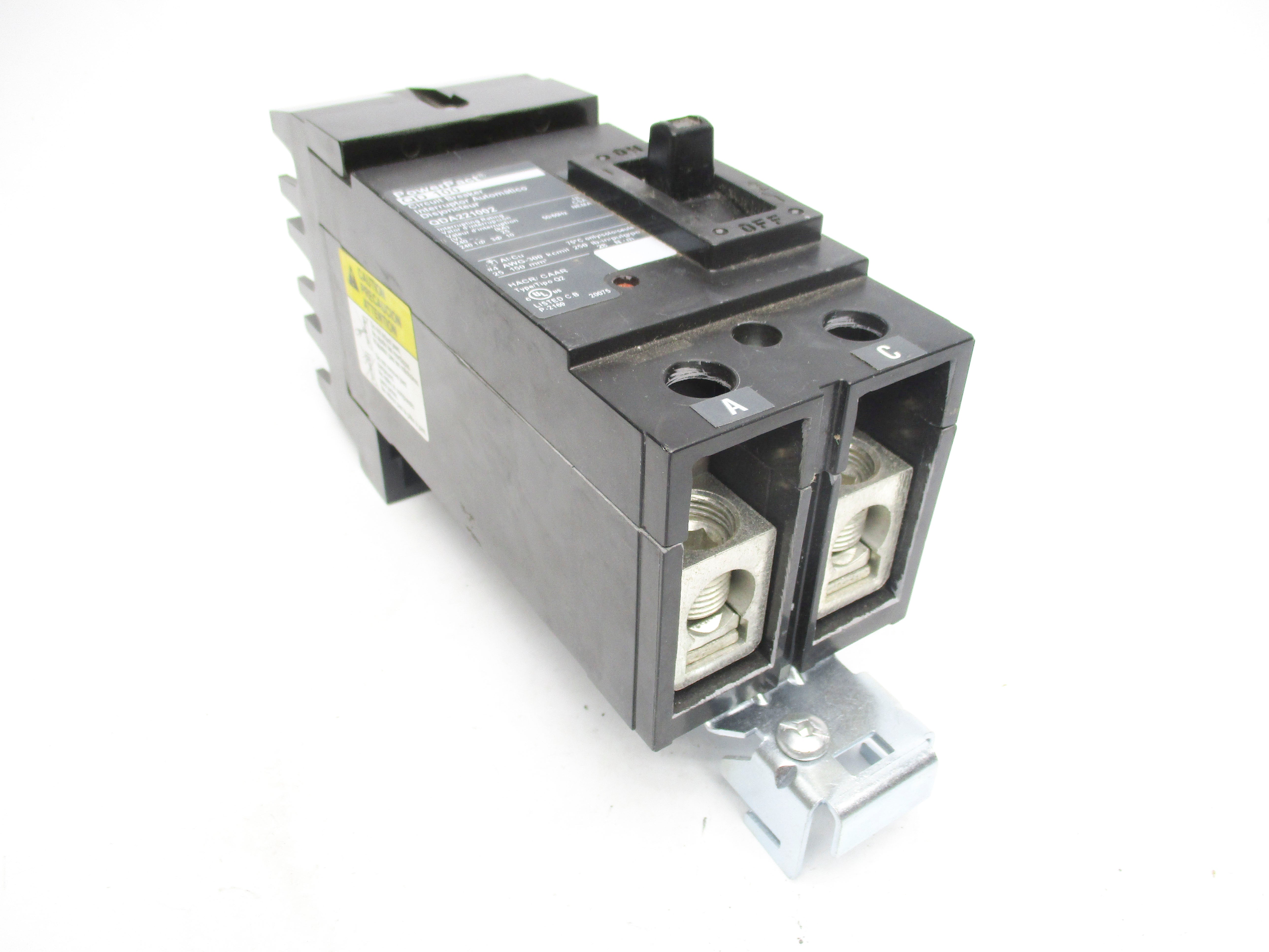 SQUARE D QDA221002 100A 240V NSNP