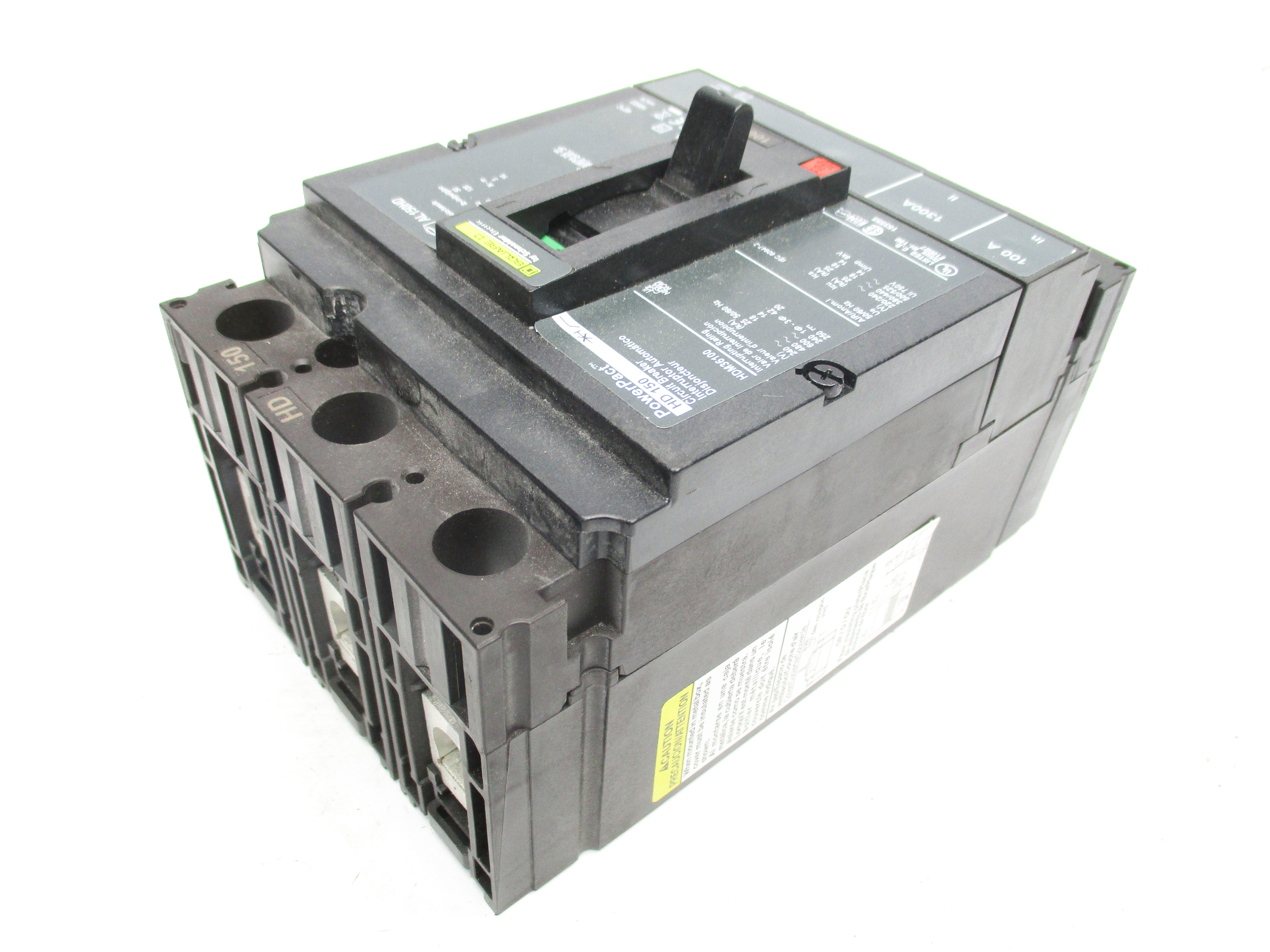 SQUARE D HDM36100 100A 600V NSNP